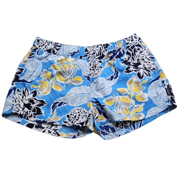 Patagonia Pants - Patagonia Barely Baggies Shorts Women's Sz Small Manoa: Skipper Blue 2.5" Inseam